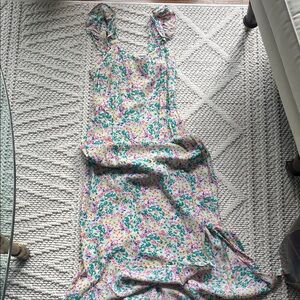 LOFT Floral Multicolor Dress